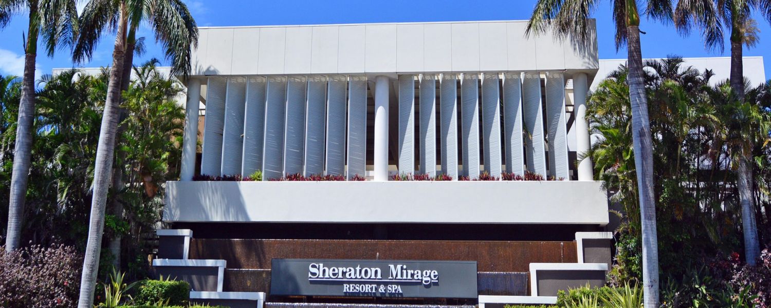GOLD COAST   OCT 16 2014:Sheraton Mirage Resort & Spa Gold In Coast Queensland Australia.It's One Of Australia's Most Iconic Beachfront Tourism Properties.