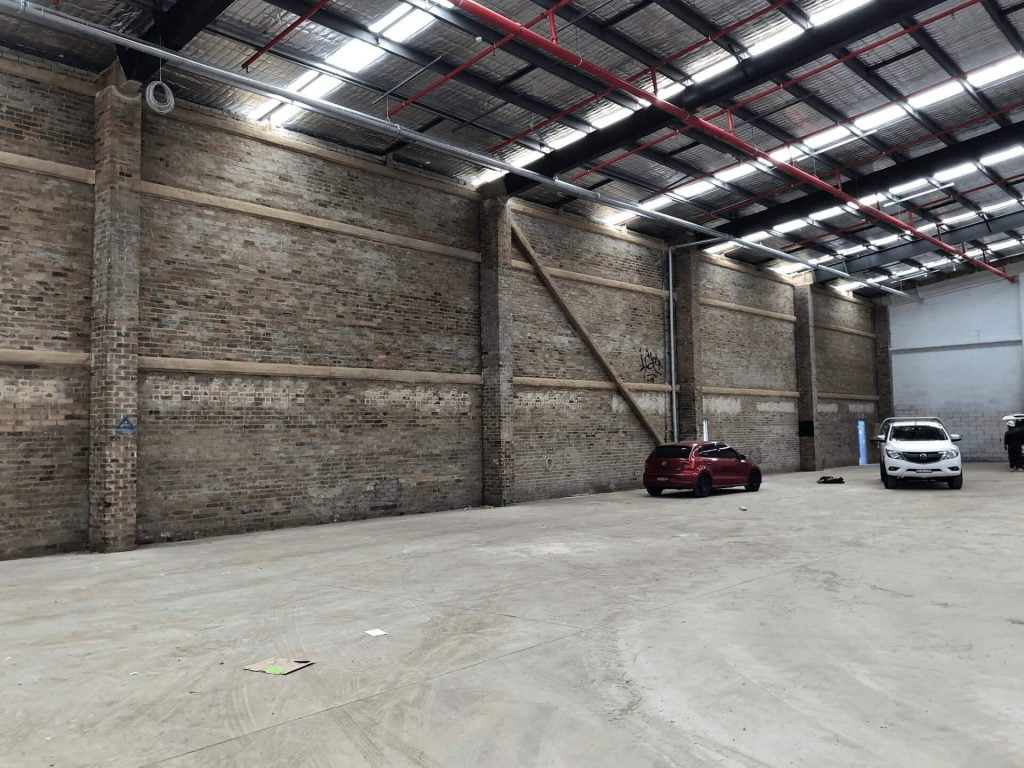 Industrial Warehouse Vermiculite Fire Spray